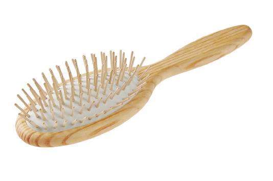 Pneumatik-Bürste aus Palettenholz