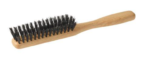 Klassische Naturhaarbürste - schmal