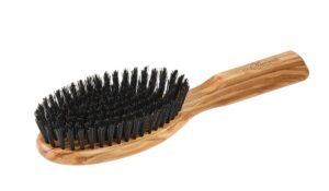 Große Olivenholzbürste