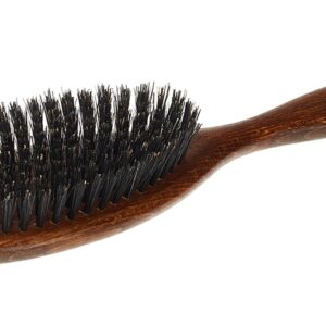 Klassische Naturhaarbürste dunkel